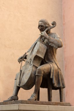 Statue of Luigi Boccherini clipart