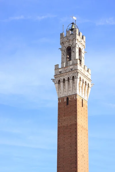 Torre del Mangia, Siena — Foto Stock