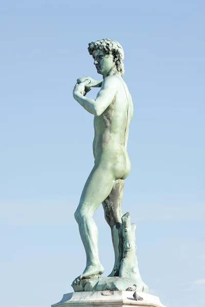 Реплика Давида Микеланджело — стоковое фото