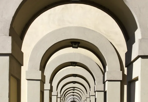 stock image Arcade near Ponte Vecchio in Florence