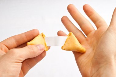 Fortune Cookie Hands Shock clipart