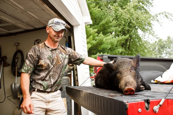 stock image Boar Man Happy