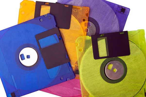 Tela de disquetes — Fotografia de Stock