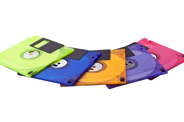 Discos disquetes Espalhar — Fotografia de Stock