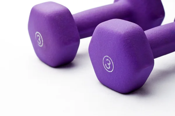 Weights 3 lbs Two — Stock Photo, Image
