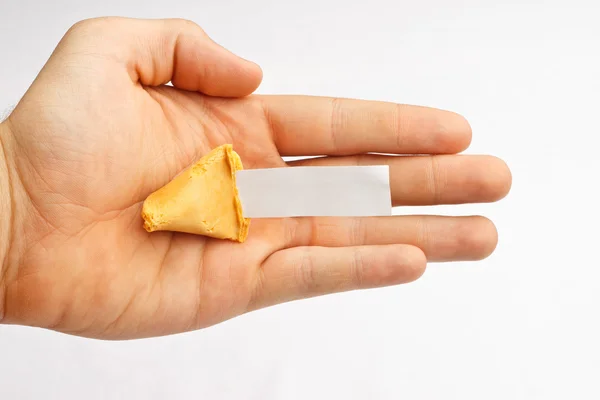 "Fortune Cookie Hand Hold – stockfoto