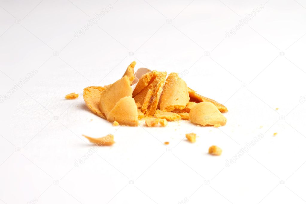 Fortune Cookie Smashed