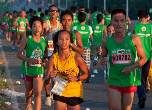 Philippines longest marathon — Stock Photo, Image