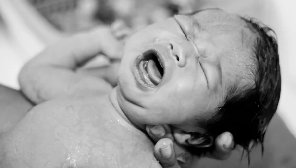 Banho de bebês — Fotografia de Stock