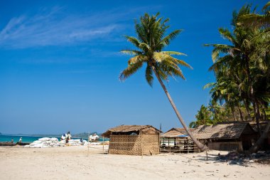 sinma kapalı west coast myanmar, balıkçı köyü