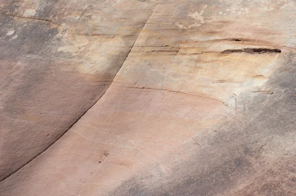 Slickrock kumtaşı arka planda alt Devil's Canyon — Stok fotoğraf