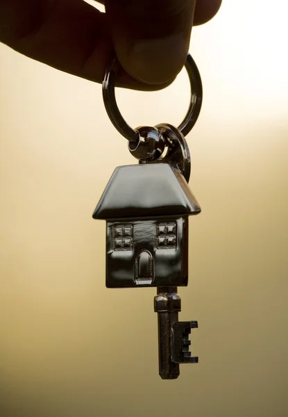 Eerste huis sleutels — Stockfoto