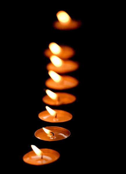 Religieuze kaarsen — Stockfoto