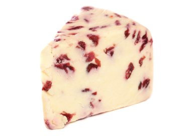 Wensleydale and Cranberry cheese clipart