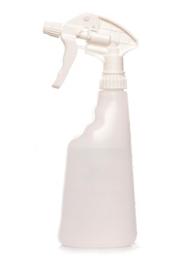 White spray bottle clipart