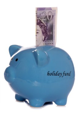 Saving for a holiday clipart