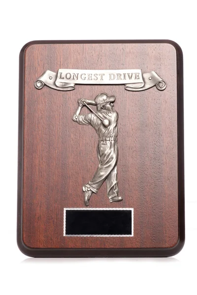 Golf trophy — Stock Photo, Image
