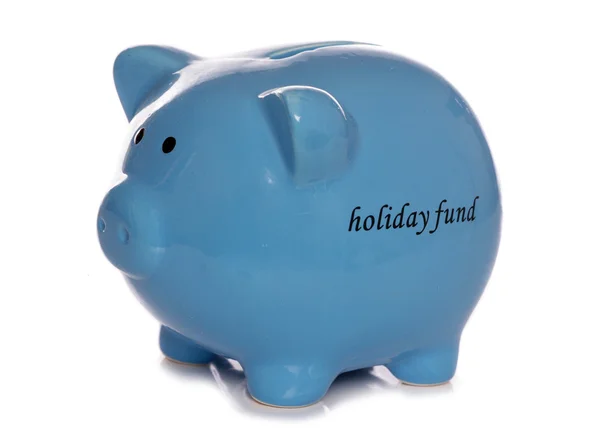 Holiday fund piggybank — Stock Photo, Image