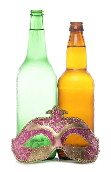 Máscara de cerveza y mascarada —  Fotos de Stock