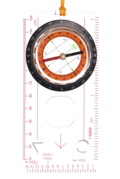 Kompassin katkaisu — kuvapankkivalokuva