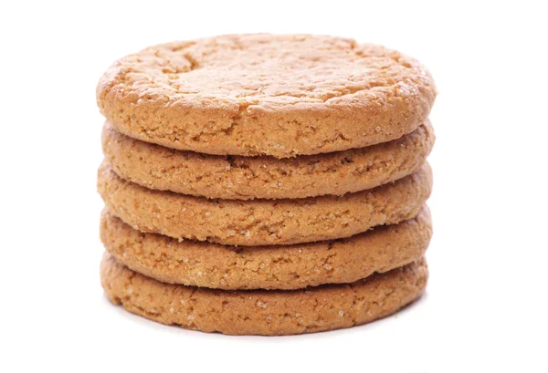 Biscuiți cu nuci de ghimbir — Fotografie, imagine de stoc