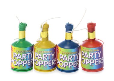 Party poppers clipart