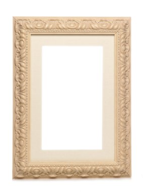 Shabby chic vintage looking frame clipart