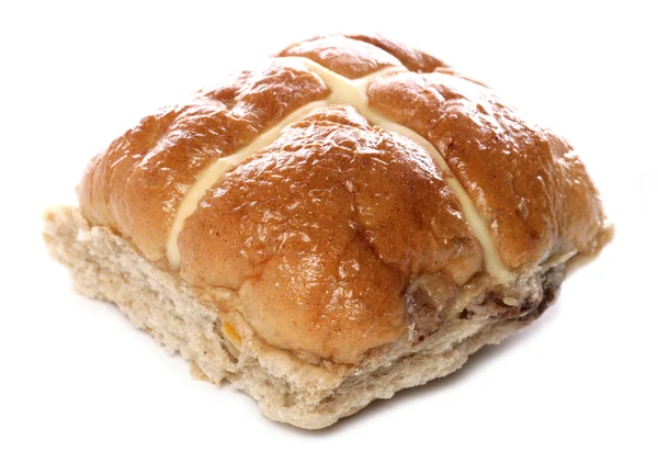 Hot cross bun — Stock Photo, Image