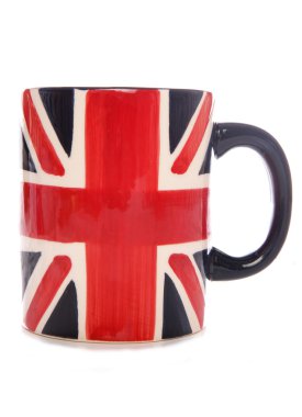 Union jack mug clipart