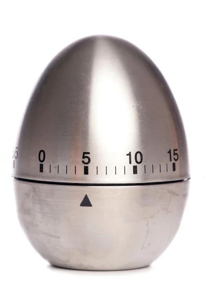 Ασημένια χρονόμετρο αυγό — Φωτογραφία Αρχείου