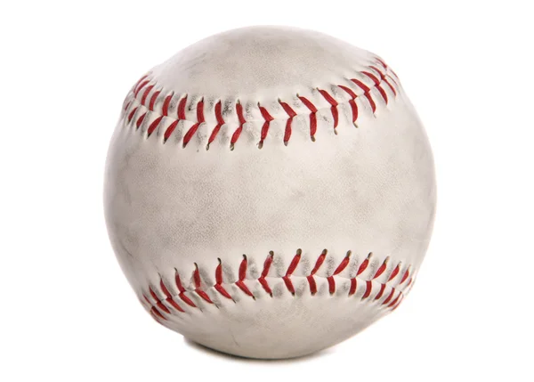 Used baseball cutout — Stock Photo, Image