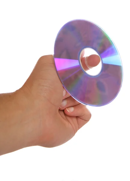 Руки, що тримає Dvd — стокове фото