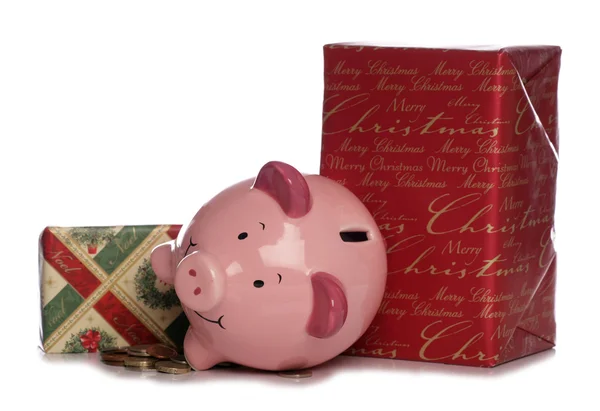 Saving for christmas — Stock Photo, Image
