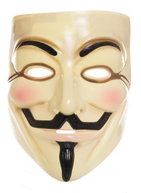 Guy Fawkes mask clipart