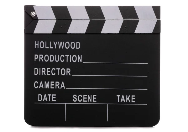 Movie clapper board — Stock Photo, Image