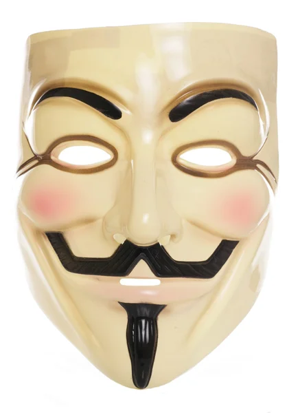 Chlap fawkes maska — Stock fotografie