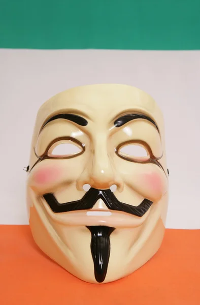 Guy Fawkes masca — Fotografie, imagine de stoc