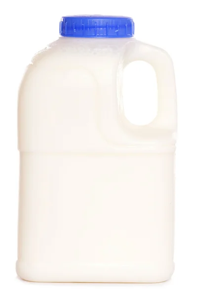 Volvet pint van melk — Stockfoto