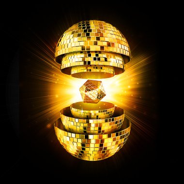 Disco ball clipart