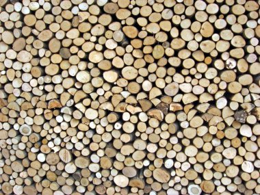 Shed of logs clipart