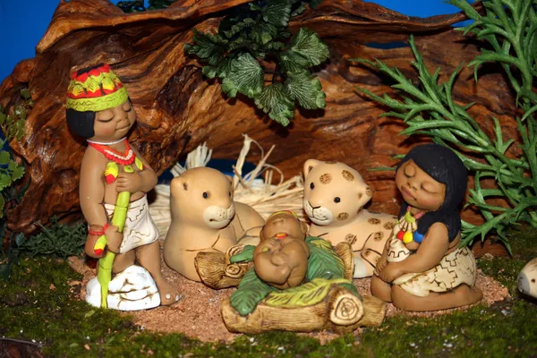 Nativity scene Presepio S024 — Stock Photo, Image