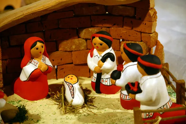 Nativity scene Presepio S021 — Stock Photo, Image