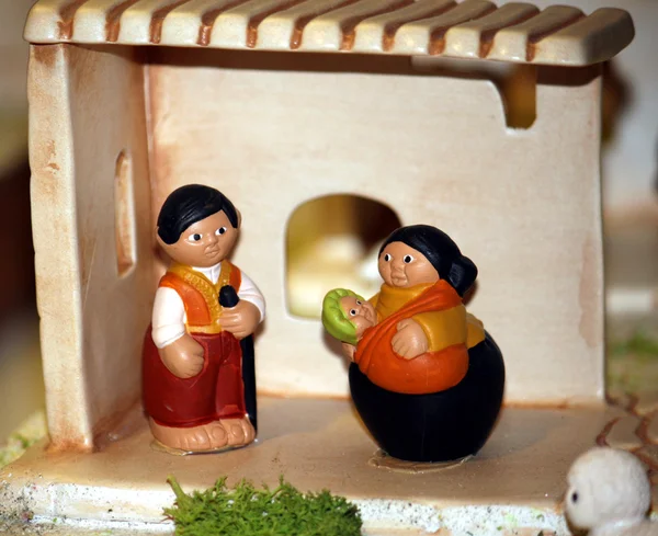 Nativity scene Presepio S009 — Stock Photo, Image