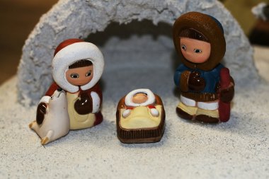 yemlik 8 İsa'nın doğumu sırasında Kutsal Aile