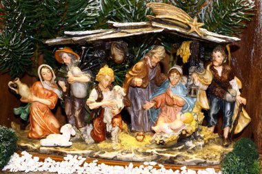 Mary ve joseph ve İsa'nın doğum Noel 15