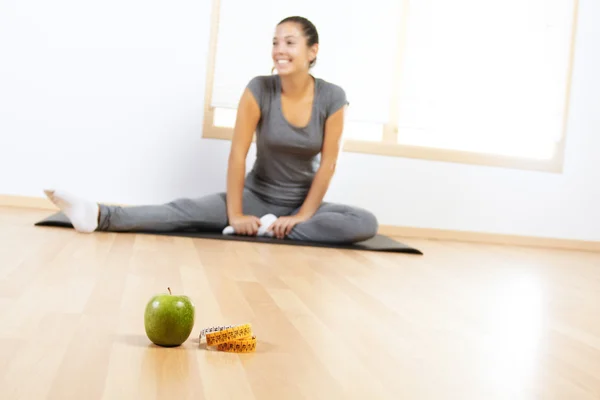 Elements of a healthy lifestyle — Stock Photo, Image