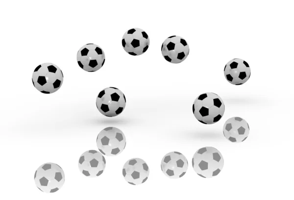 Soccer Balls — Stock Photo, Image