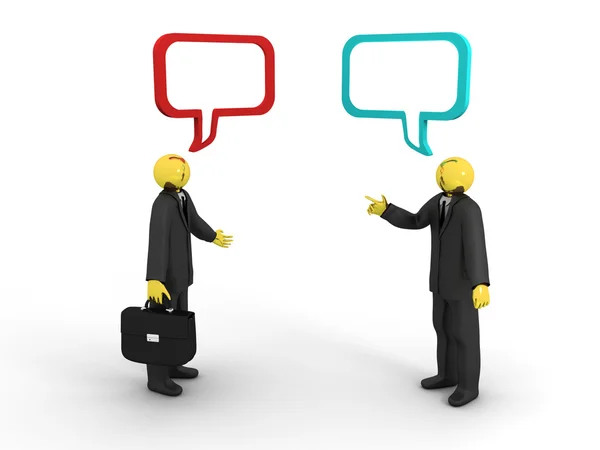 Business Conversation — Stock Photo, Image