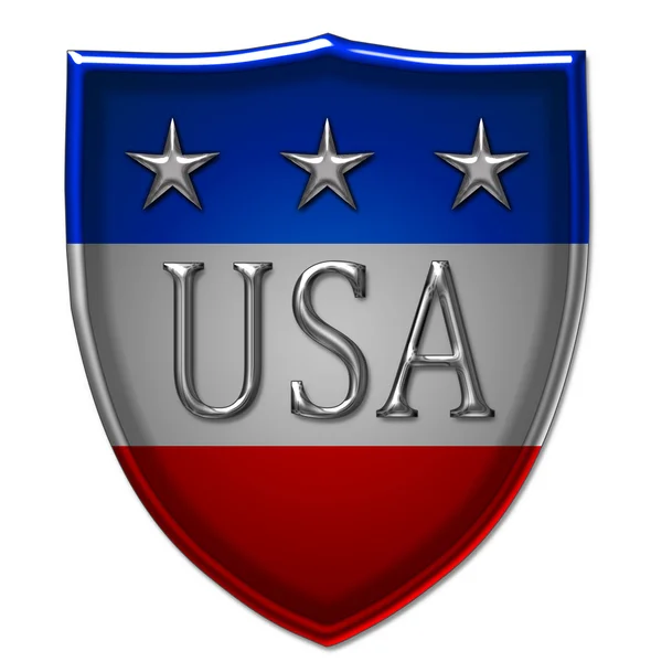 美国盾牌 — 图库照片