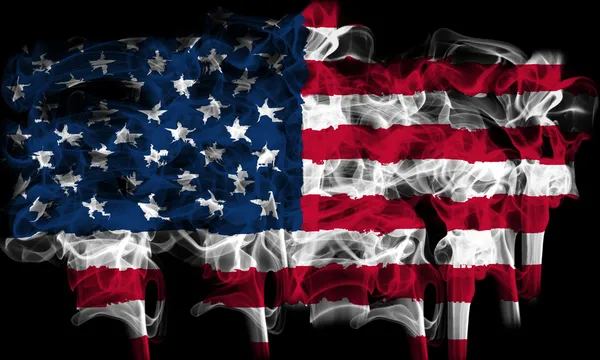 Bandera de América, EE.UU. — Foto de Stock